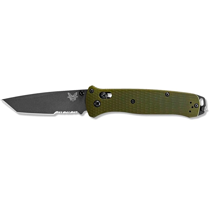 Couteau Benchmade Bailout 537SGY_1 Olive 1 Couteau Benchmade Bailout 537SGY_1 Olive