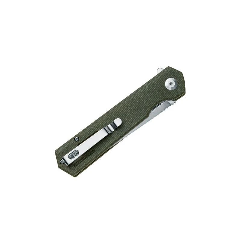 Couteau Black Fox Revolver Micarta Vert 2 Couteau Black Fox Revolver Micarta Vert – Image 2