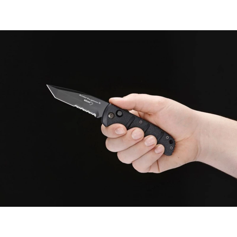 Couteau Böker Plus AKS-74 Tanto Serrated 01KALS74BT 3 Couteau Böker Plus AKS-74 Tanto Serrated 01KALS74BT – Image 3