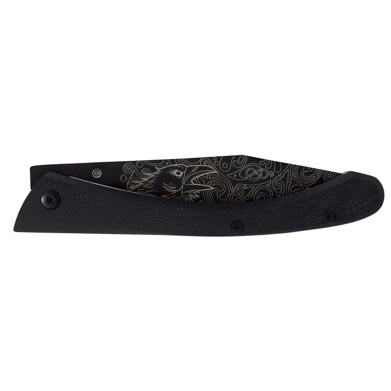 Couteau C63 Dieu Lug G10 Noir Black Titanium 4 Couteau C63 Dieu Lug G10 Noir Black Titanium – Image 4