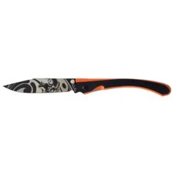 Couteau C63 Loup Lug G10 Noir Orange Black Titanium