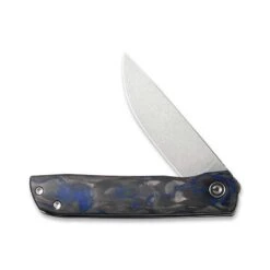 Couteau Civivi BO Fibre De Carbone Noir/bleu -Couteaux Soldes Magasin couteau civivi bo fibre de carbone noirbleu 3