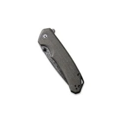 Couteau Civivi Brazen Micarta Vert Foncé Damas -Couteaux Soldes Magasin couteau civivi brazen micarta vert fonce damas 3