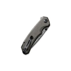 Couteau Civivi Brazen Micarta Vert Foncé Damas -Couteaux Soldes Magasin couteau civivi brazen micarta vert fonce damas 4