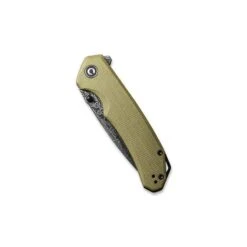 Couteau Civivi Brazen Micarta Vert Olive Damas -Couteaux Soldes Magasin couteau civivi brazen micarta vert olive damas 3