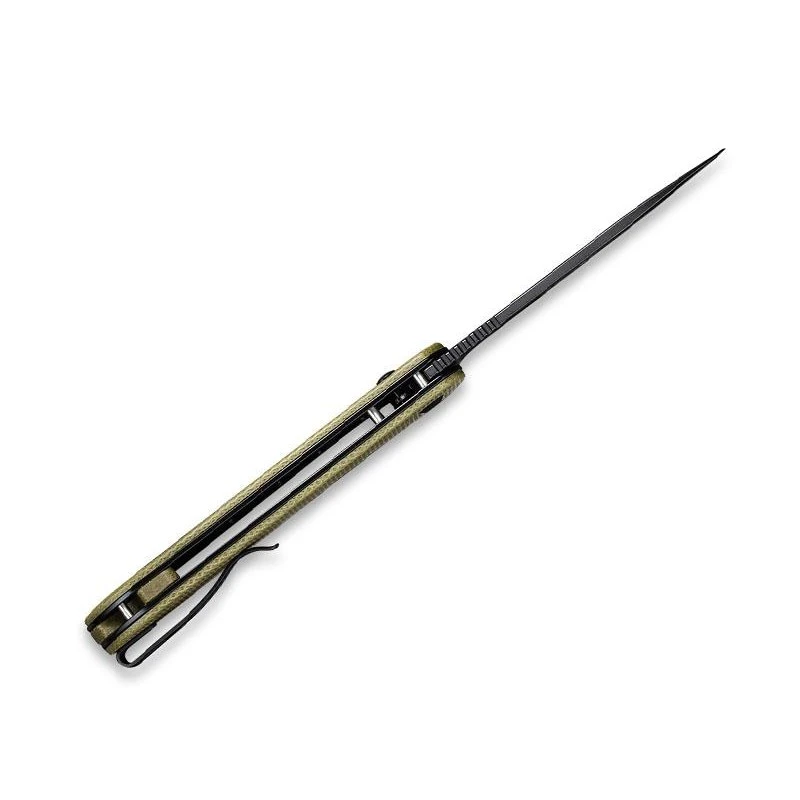 Couteau Civivi Button Lock Elementum Micarta Vert Olive 6 Couteau Civivi Button Lock Elementum Micarta Vert Olive – Image 6