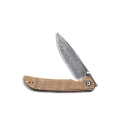 Couteau Civivi Imperium Micarta Brun Damas -Couteaux Soldes Magasin couteau civivi imperium micarta brun damas 2