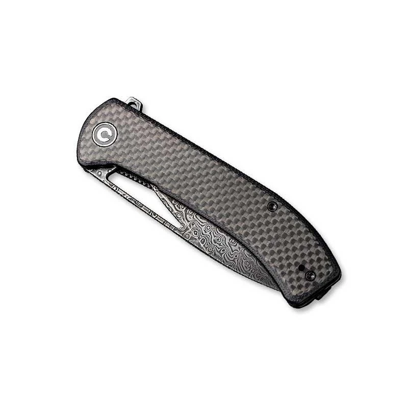 Couteau Civivi Riffle G10 Noir/fibre De Carbone 4 Couteau Civivi Riffle G10 Noir/fibre De Carbone – Image 4