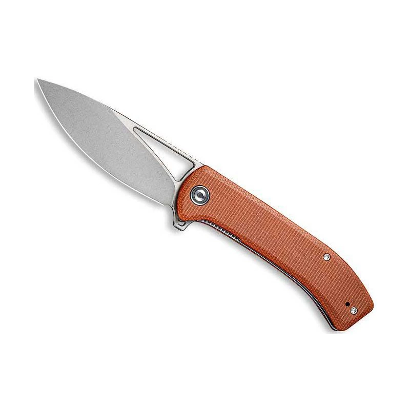 Couteau Civivi Riffle Micarta Brun 1 Couteau Civivi Riffle Micarta Brun