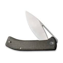 Couteau Civivi Riffle Micarta Vert Foncé 8 Couteau Civivi Riffle Micarta Vert Foncé -Couteaux Soldes Magasin couteau civivi riffle micarta vert fonce 2