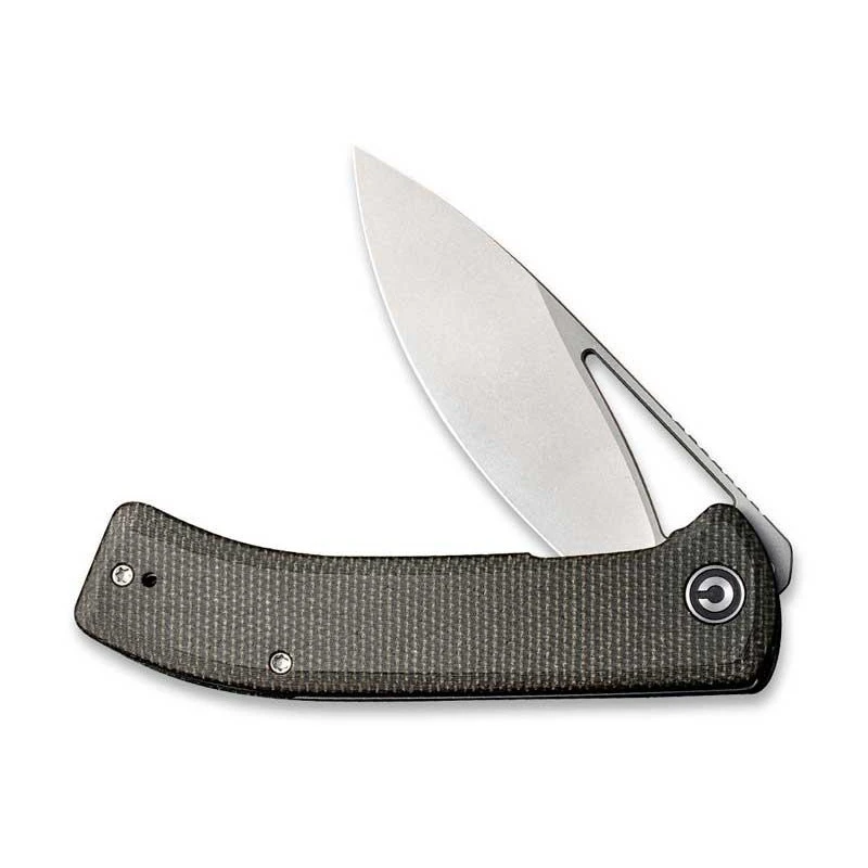 Couteau Civivi Riffle Micarta Vert Foncé 3 Couteau Civivi Riffle Micarta Vert Foncé – Image 3