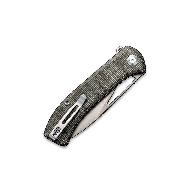 Couteau Civivi Riffle Micarta Vert Foncé 5 Couteau Civivi Riffle Micarta Vert Foncé – Image 5