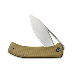 Couteau Civivi Riffle Micarta Vert Olive 8 Couteau Civivi Riffle Micarta Vert Olive -Couteaux Soldes Magasin couteau civivi riffle micarta vert olive 2