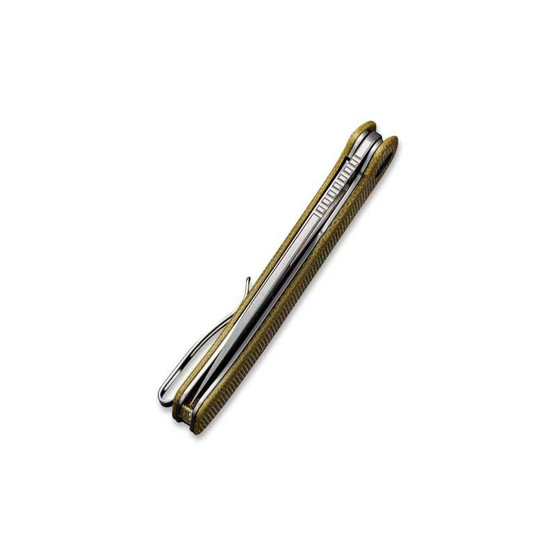 Couteau Civivi Riffle Micarta Vert Olive 6 Couteau Civivi Riffle Micarta Vert Olive – Image 6