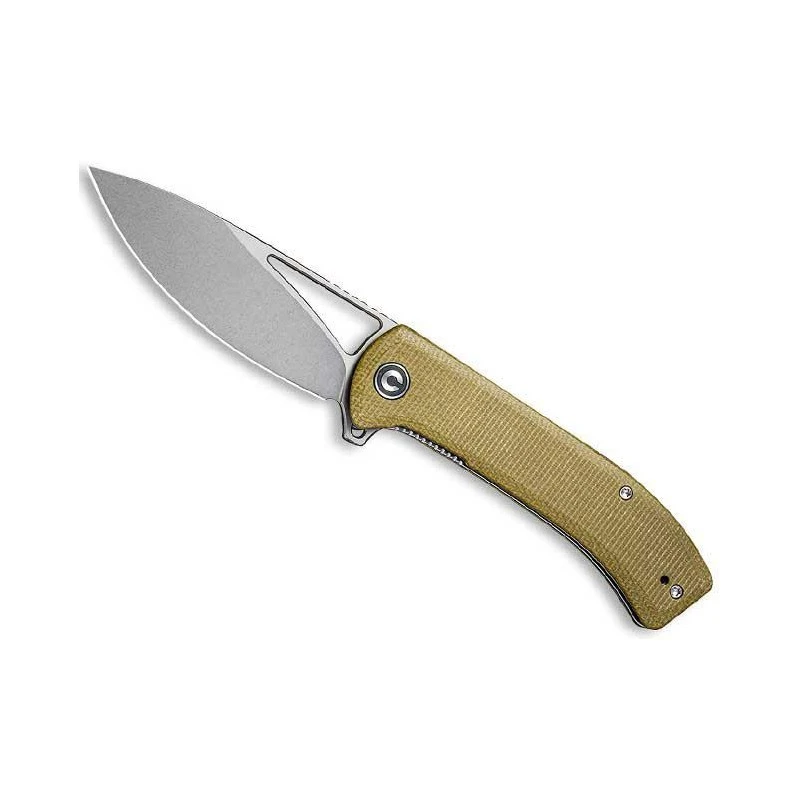 Couteau Civivi Riffle Micarta Vert Olive 1 Couteau Civivi Riffle Micarta Vert Olive