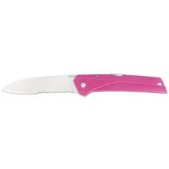 Couteau Florinox Kiana Mer Rose- Lame Semi-crantée