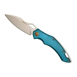 Couteau Fox Edge Sparrow Aluminium Bleu/bronze