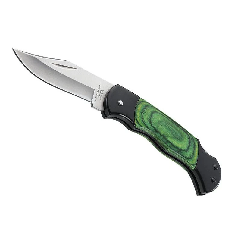 Couteau Herbertz Pacca Vert/gris 10.5cm 1 Couteau Herbertz Pacca Vert/gris 10.5cm