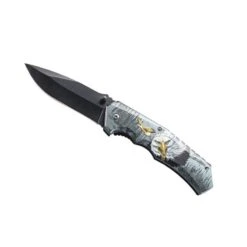 Couteau Herbertz Tout Inox Manche Imprimé Aigle