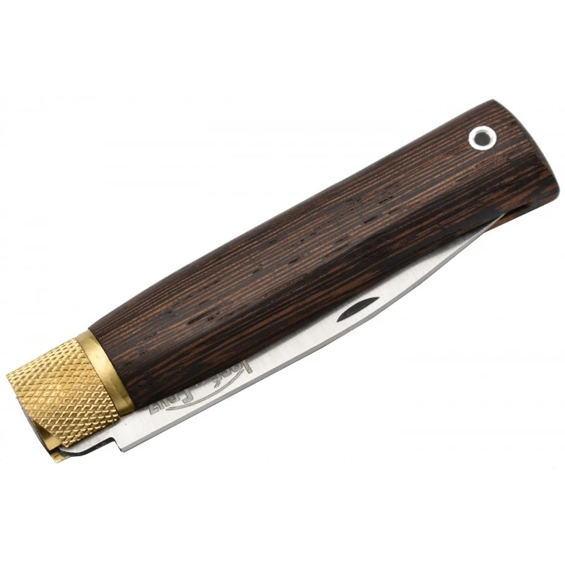 Couteau José Da Cruz JDC08 Wengé Acier Inox 2 Couteau José Da Cruz JDC08 Wengé Acier Inox – Image 2