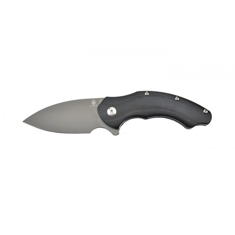 Couteau Kizer Vanguard Roach N690/G10 Noir 4 Couteau Kizer Vanguard Roach N690/G10 Noir – Image 4