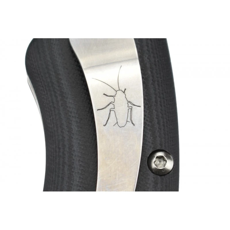 Couteau Kizer Vanguard Roach N690/G10 Noir 7 Couteau Kizer Vanguard Roach N690/G10 Noir – Image 7