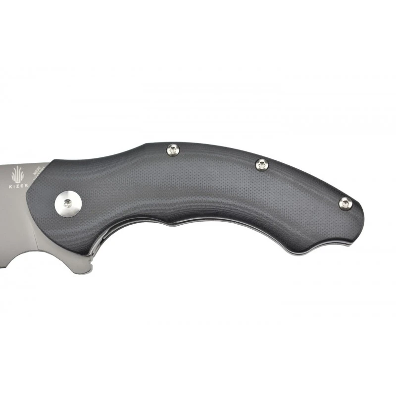 Couteau Kizer Vanguard Roach N690/G10 Noir 8 Couteau Kizer Vanguard Roach N690/G10 Noir – Image 8