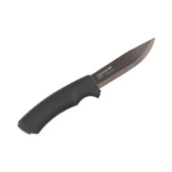 Couteau Lame Fixe Mora Bushcraft Survival Noir Carbone