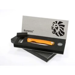 Couteau LionSteel ROK Aluminium Noir -Couteaux Soldes Magasin couteau lionsteel rok aluminium noir 2