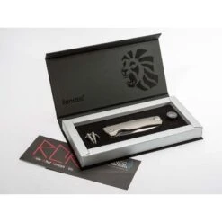 Couteau LionSteel ROK Titanium Gris -Couteaux Soldes Magasin couteau lionsteel rok titanium gris 5