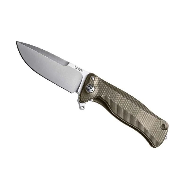 Couteau LionSteel SR11 Titanium Bronze 1 Couteau LionSteel SR11 Titanium Bronze