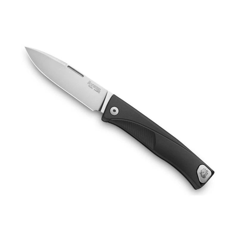 Couteau LionSteel Thrill Aluminium Noir 1 Couteau LionSteel Thrill Aluminium Noir