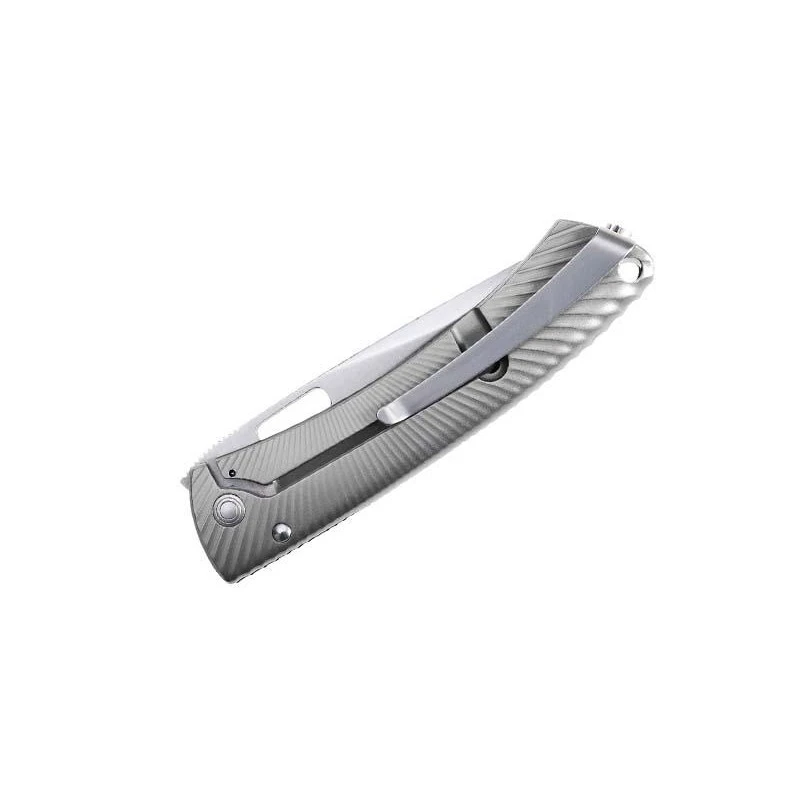 Couteau LionSteel TS1 Titanium Gris 2 Couteau LionSteel TS1 Titanium Gris – Image 2