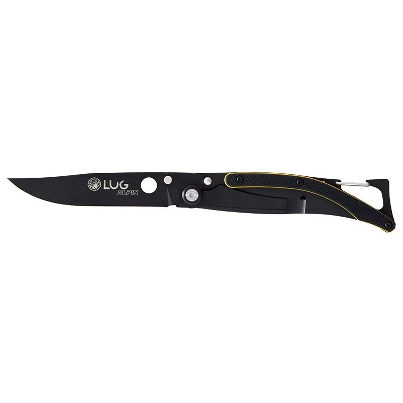 Couteau Lug Alpin SP1TJN Black Titanium G10 Noir/jaune 1 Couteau Lug Alpin SP1TJN Black Titanium G10 Noir/jaune