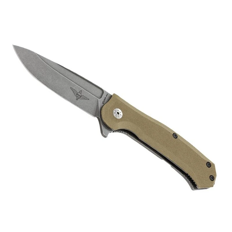 Couteau Maserin Police G10 Beige 1 Couteau Maserin Police G10 Beige