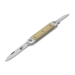 Couteau Maserin Sessantesimo 2 Pièces Micarta Blanc