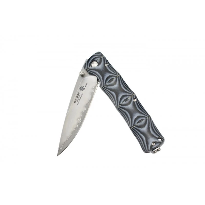 Couteau Mcusta MC-201G Minagi SPG2 Micarta Bleu 6 Couteau Mcusta MC-201G Minagi SPG2 Micarta Bleu – Image 6