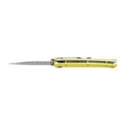 Couteau Mcusta Tsuchi MC-164D Aluminium Jaune Damas -Couteaux Soldes Magasin couteau mcusta tsuchi mc 164d aluminium jaune damas 3