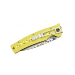 Couteau Mcusta Tsuchi MC-164D Aluminium Jaune Damas -Couteaux Soldes Magasin couteau mcusta tsuchi mc 164d aluminium jaune damas 7