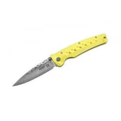 Couteau Mcusta Tsuchi MC-164D Aluminium Jaune Damas -Couteaux Soldes Magasin couteau mcusta tsuchi mc 164d aluminium jaune damas 9