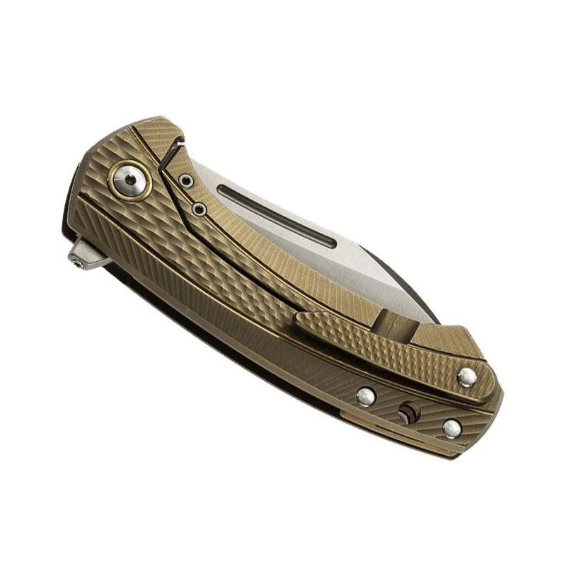 Couteau MKM Colvera Par LionSteel Titanium Bronze 2 Couteau MKM Colvera Par LionSteel Titanium Bronze – Image 2