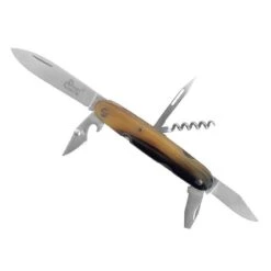 Couteau Navette Douris Chastel 6P Pointe De Corne -Couteaux Soldes Magasin couteau navette douris chastel 6p pointe de corne 2