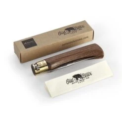 Couteau Old Bear Noyer Taille M -Couteaux Soldes Magasin couteau old bear noyer taille m 2