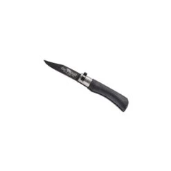 Couteau Old Bear Total Black Virole Grise Taille S