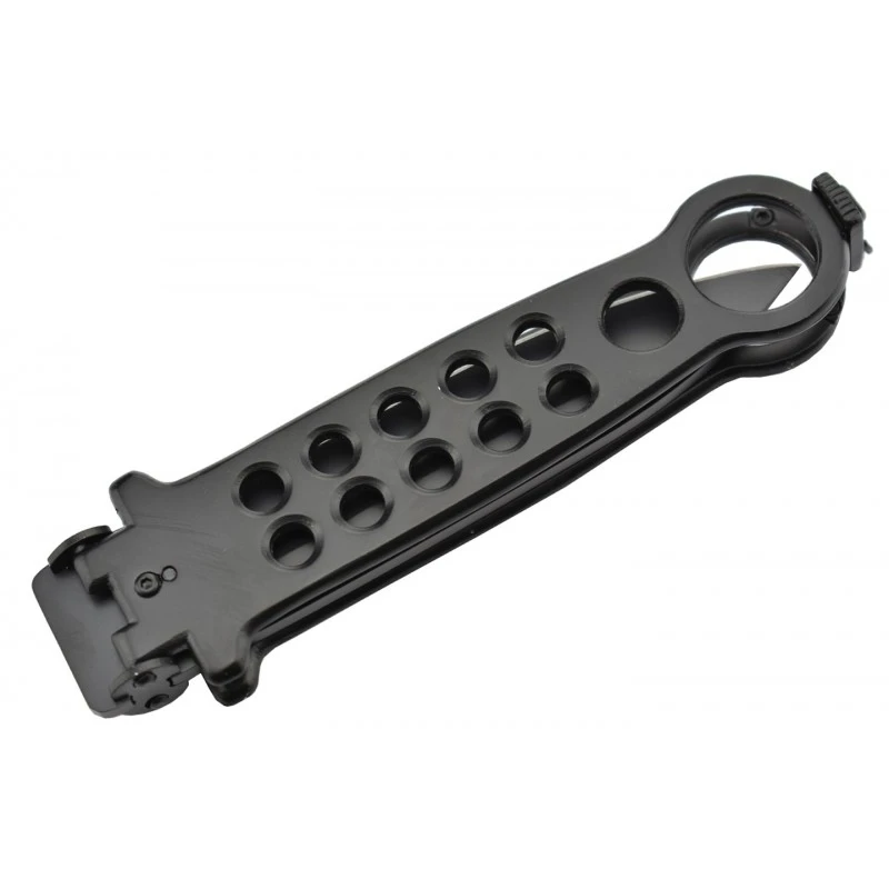 Couteau Papillon à Ouverture Latérale En Acier Noir - Mtech 3 Couteau Papillon à Ouverture Latérale En Acier Noir - Mtech – Image 3