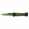 Couteau Papillon Albainox Vert Et Noir 02113