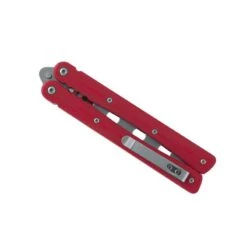 Nouveaux produits -Couteaux Soldes Magasin couteau papillon black fox training rouge 1