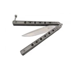 Couteau Papillon Max Knives P40S Manche Titane -Couteaux Soldes Magasin couteau papillon max knives p40s manche titane 3