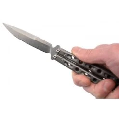 Couteau Papillon Max Knives P40S Manche Titane -Couteaux Soldes Magasin couteau papillon max knives p40s manche titane 6