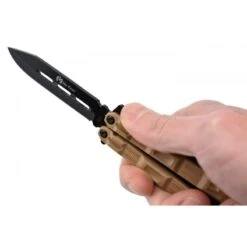 Couteau Papillon Max Knives P41M Marron -Couteaux Soldes Magasin couteau papillon max knives p41m marron 6